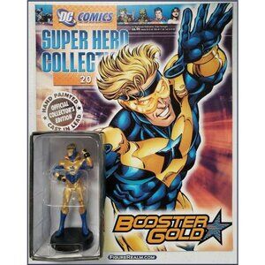 Eaglemoss 1:16 DC Comics Super Hero Fig w/Book: Booster Gold #20‎